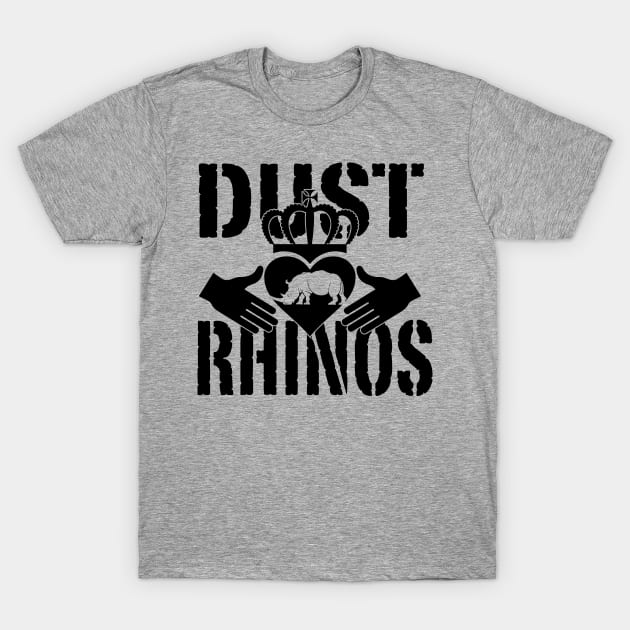 DR Claddagh T-Shirt by Dust Rhinos Swag Store